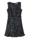Snidel Tweed Mini Dress In Multi