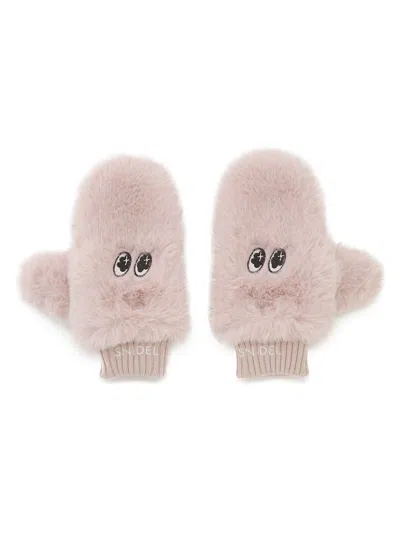 Snidel Warm Fuzzy Winter Snamon Mittens