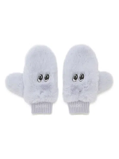 Snidel Warm Fuzzy Winter Snamon Mittens