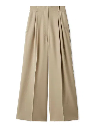 Snidel Wide Leg Pants In Brown