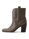 Snidel Wide Width Short Boots In Brown