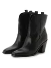 Snidel Wide Width Short Boots In Black