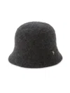 Snidel Wool Felt Hat In Black