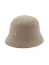 Snidel Wool Hat In Brown