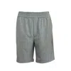 Snider Men's Grey Classic Board Shorts In Grey
