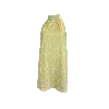 Snider Women's Anne Shift Dress In White/yellow