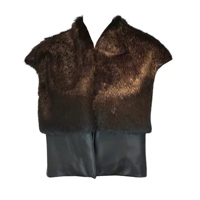 Snider Women's Black Bison Vest