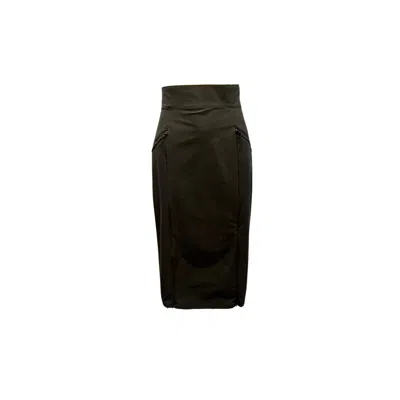 Snider Women's Black Corazon Pencil Skirt