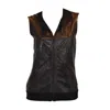 Snider Women's Black Viola Vest In Black