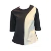 Snider Women's Black / White Firehole Top In Black/white