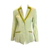 Snider Women's D'este Jacket In White/yellow