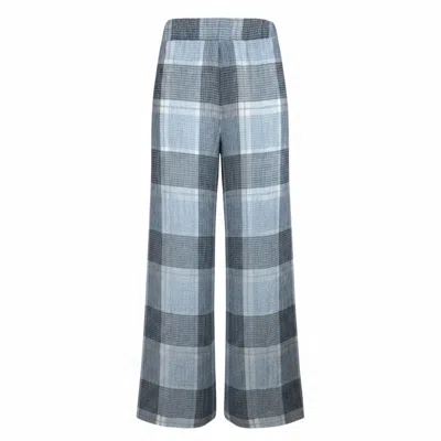Snider Women's Plaid Clarity Pant In Brown