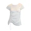 Snider Women's Primrose Top In White In White