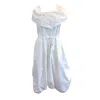 Snider Women's White Gardenia Dress In White