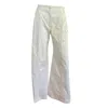 Snider Women's White Land Pant In White