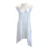 Snider Women's White Skeleton Flower Dress In White