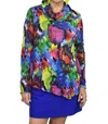 Sno Skins Asymmetrical Passion Top In Multi