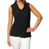 Sno Skins Dreamcatcher Sleeveless Tank Top In Black In Black