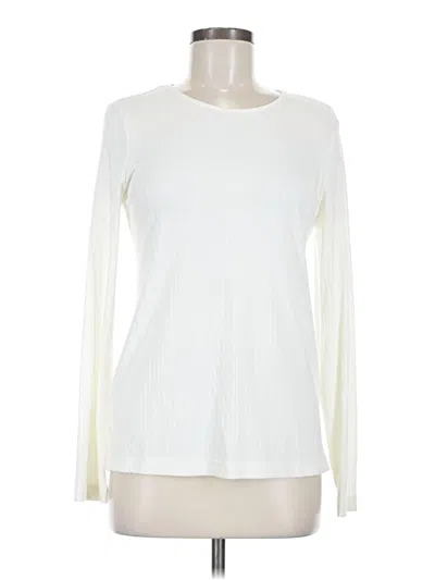 Pre-owned Sno Skins Long Sleeve T-shirt In Ivory