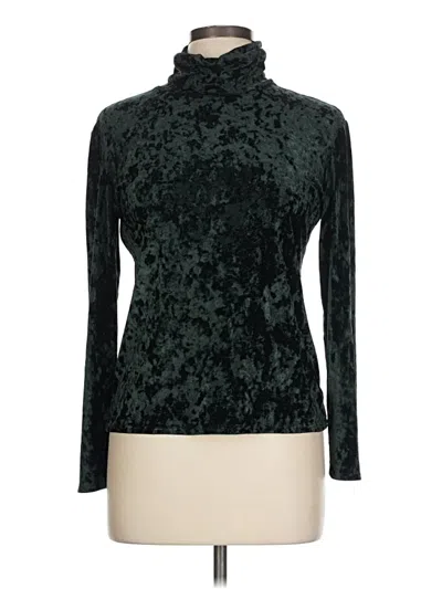 Pre-owned Sno Skins Long Sleeve Turtleneck In Green