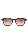 Snob Cabrio Mask Glasses In 褐色