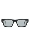 Snob Giuan Mari Square-frame Glasses In Black