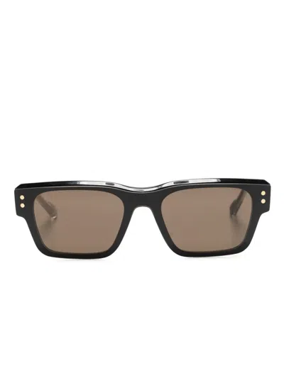 Snob Giuan Mari Square-frame Glasses In Black
