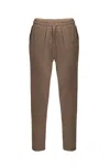 Snob Love Men's Ankle Pant Brown In Brown