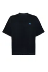 Snob Love Men's Cotton T-shirt - Black In Black