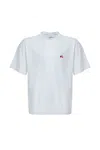 Snob Love Men's Cotton T-shirt - White In White