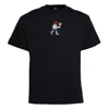 Snob Love Men's Cotton Tshirt - Basketball Black In Black