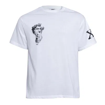 Snob Love Men's Cotton Tshirt - Face White