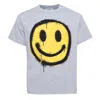 Snob Love Men's Cotton Tshirt - Happy Grey In Grey