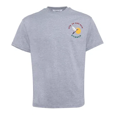 Snob Love Men's Cotton Tshirt -sun Grey
