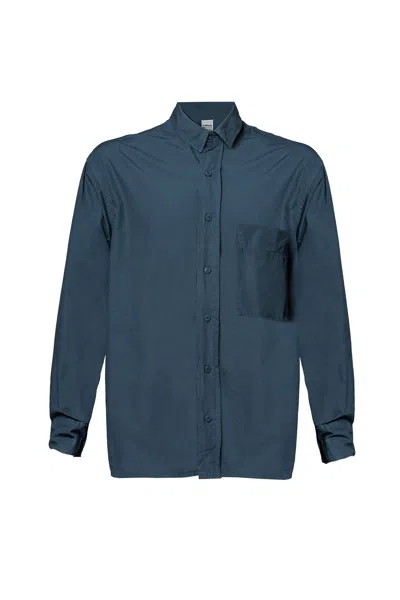 Snob Love Men's Green Long Sleeve Shirt Petrol