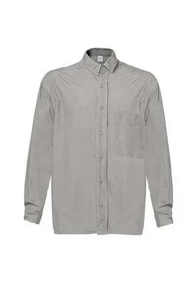 Snob Love Men's Long Sleeve Shirt Grey