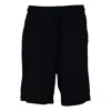 Snob Love Men's Tied Linen Shorts - Black In Black