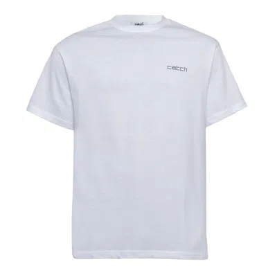 Snob Love Men's White Cotton Tshirt - Rhinestone Skull