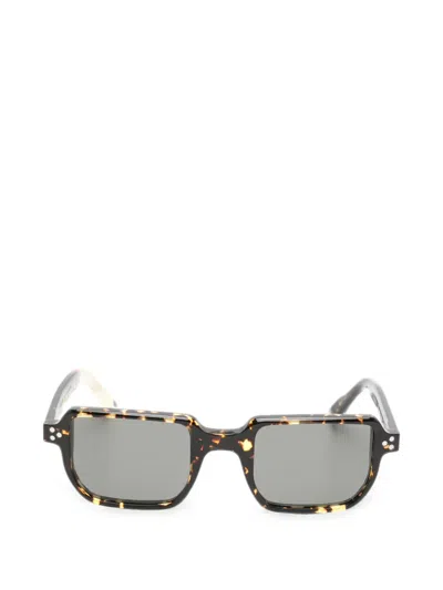 Snob Square-frame Sunglasses In Brown