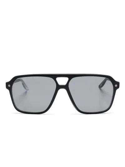 Snob Testarossa Sunglasses In 黑色