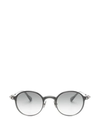Snob Tommi Round-frame Glasses In Gray