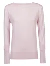 Snobby Sheep Button-cuff Silk Sweater In Pink
