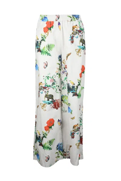 Snobby Sheep Jogger Trousers - Beige In White