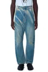 Snobby Sheep Soft Texture Scarf With Versatile Design By  In Blue