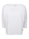 Snobby Sheep Wide-necked T-shirt In White