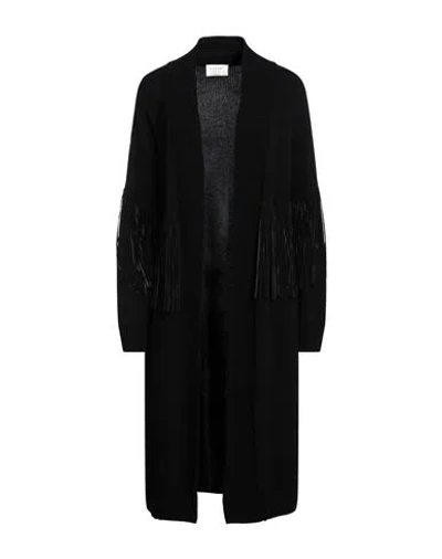 Snobby Sheep Woman Cardigan Black Size 4 Wool, Cashmere