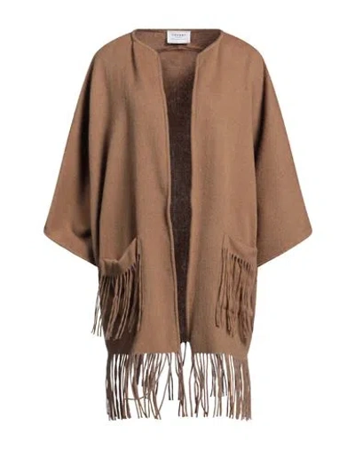 Snobby Sheep Woman Cardigan Brown Size 6 Wool