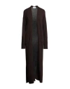 Snobby Sheep Woman Cardigan Chocolate Brown Size 6 Wool, Cashmere