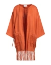 Snobby Sheep Woman Cardigan Orange Size 8 Wool