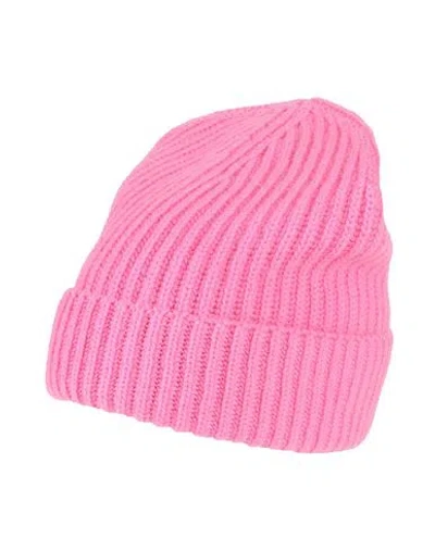 Snobby Sheep Woman Hat Fuchsia Size Onesize Cashmere In Pink